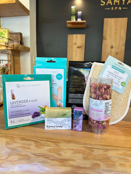 Home Spa Day Gift Bag 7pc