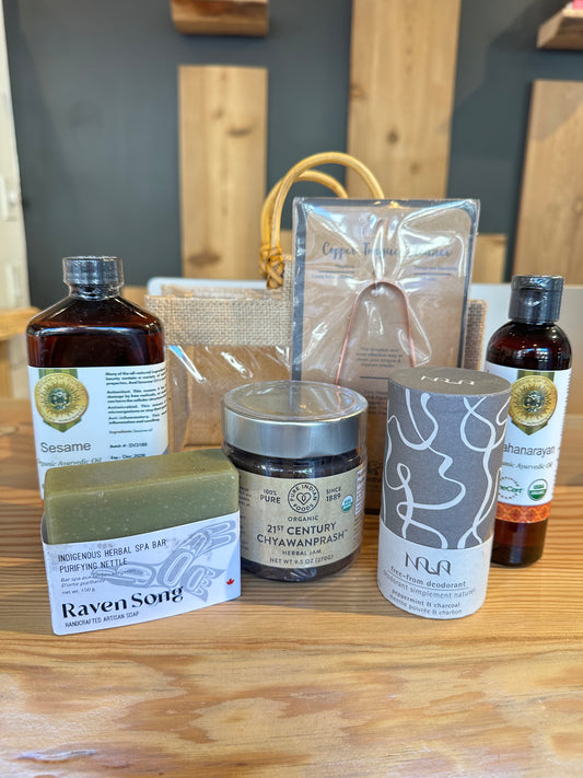 Ayurveda Daily Cleansing Gift Bag 6pc