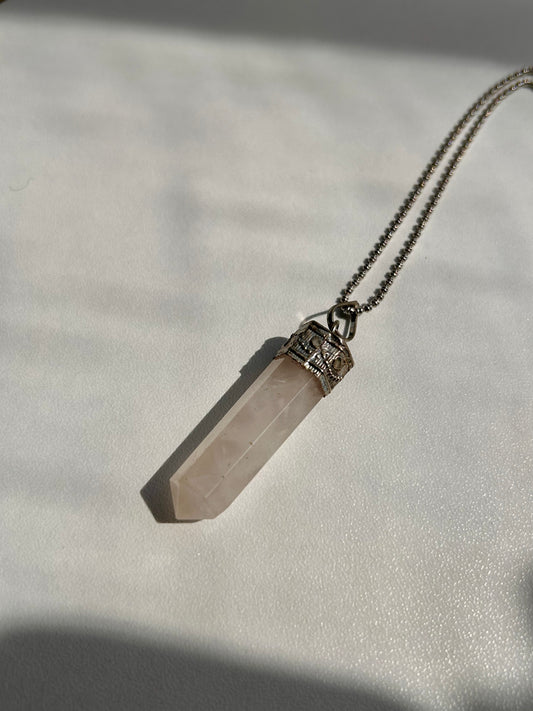 Crystal Pendant with Chain