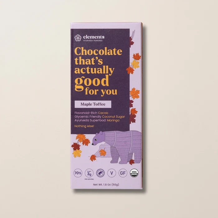 Elements 70% Dark Chocolate - Maple Toffee