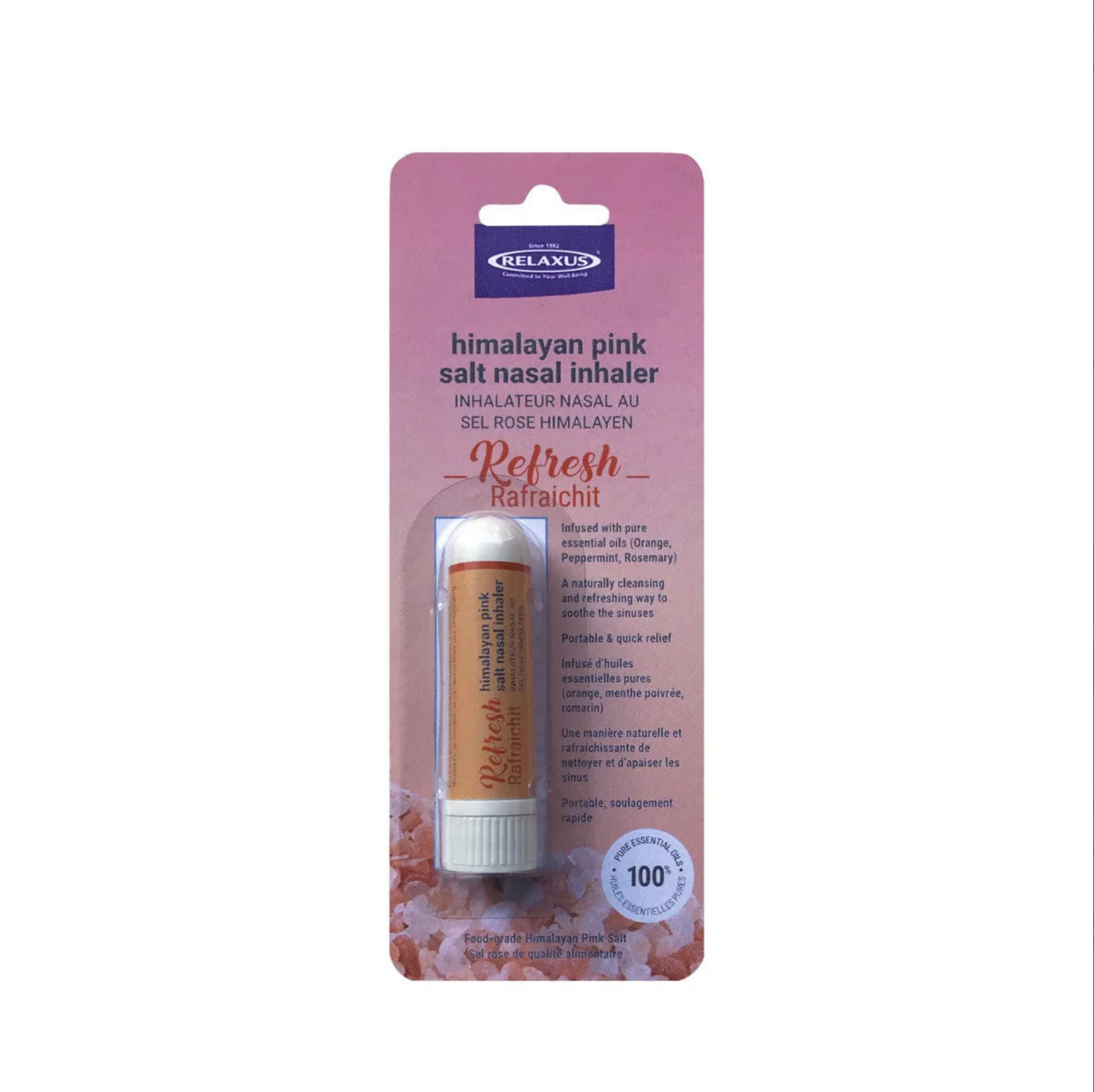 Himalayan Pink Salt Nasal Inhaler
