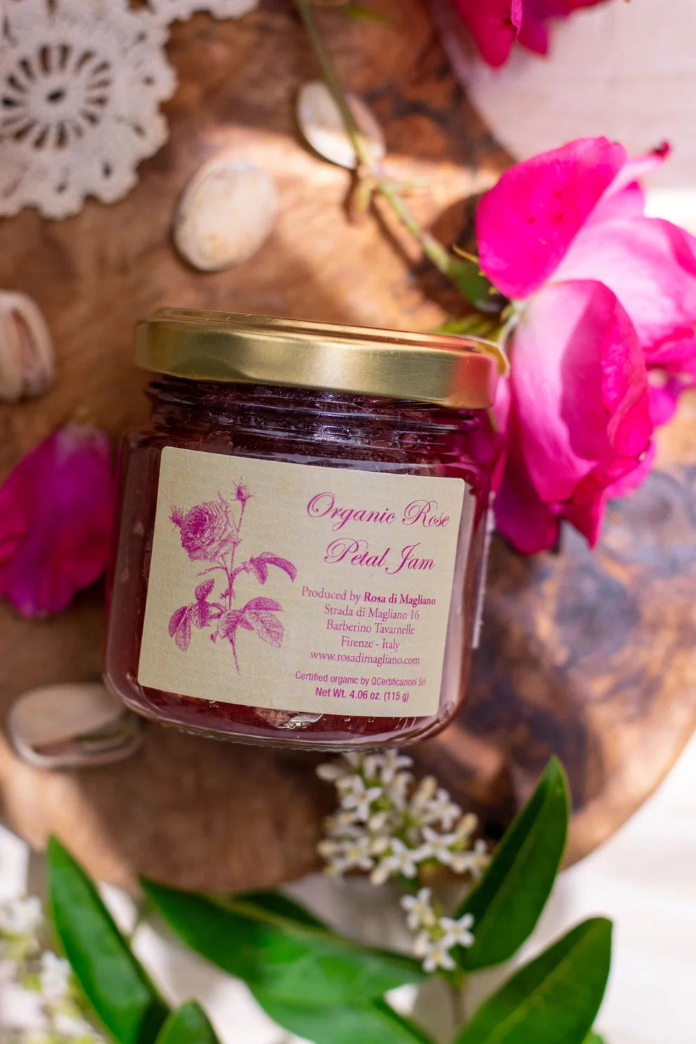 Organic Rose Petal Jam