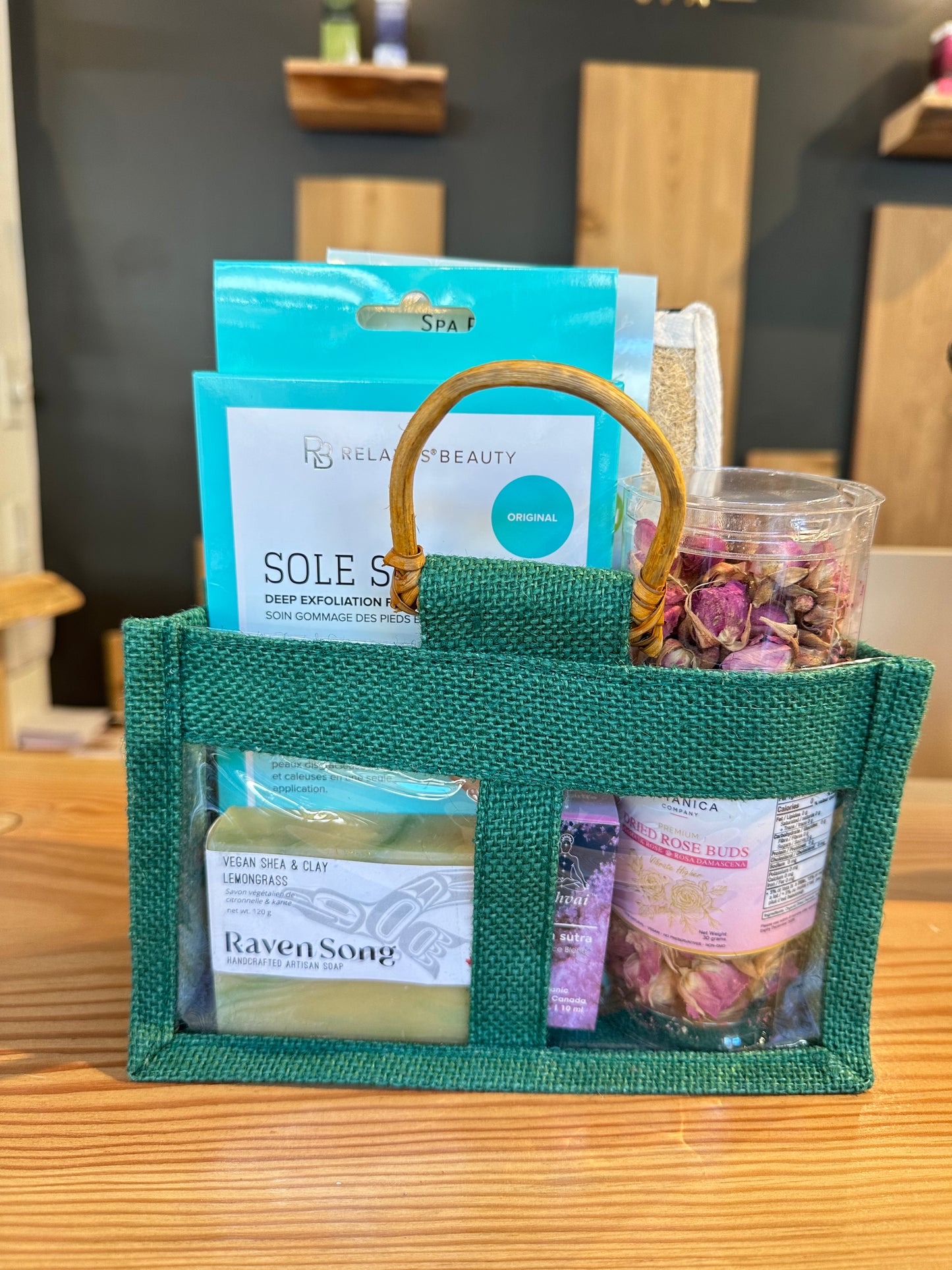 Home Spa Day Gift Bag 7pc