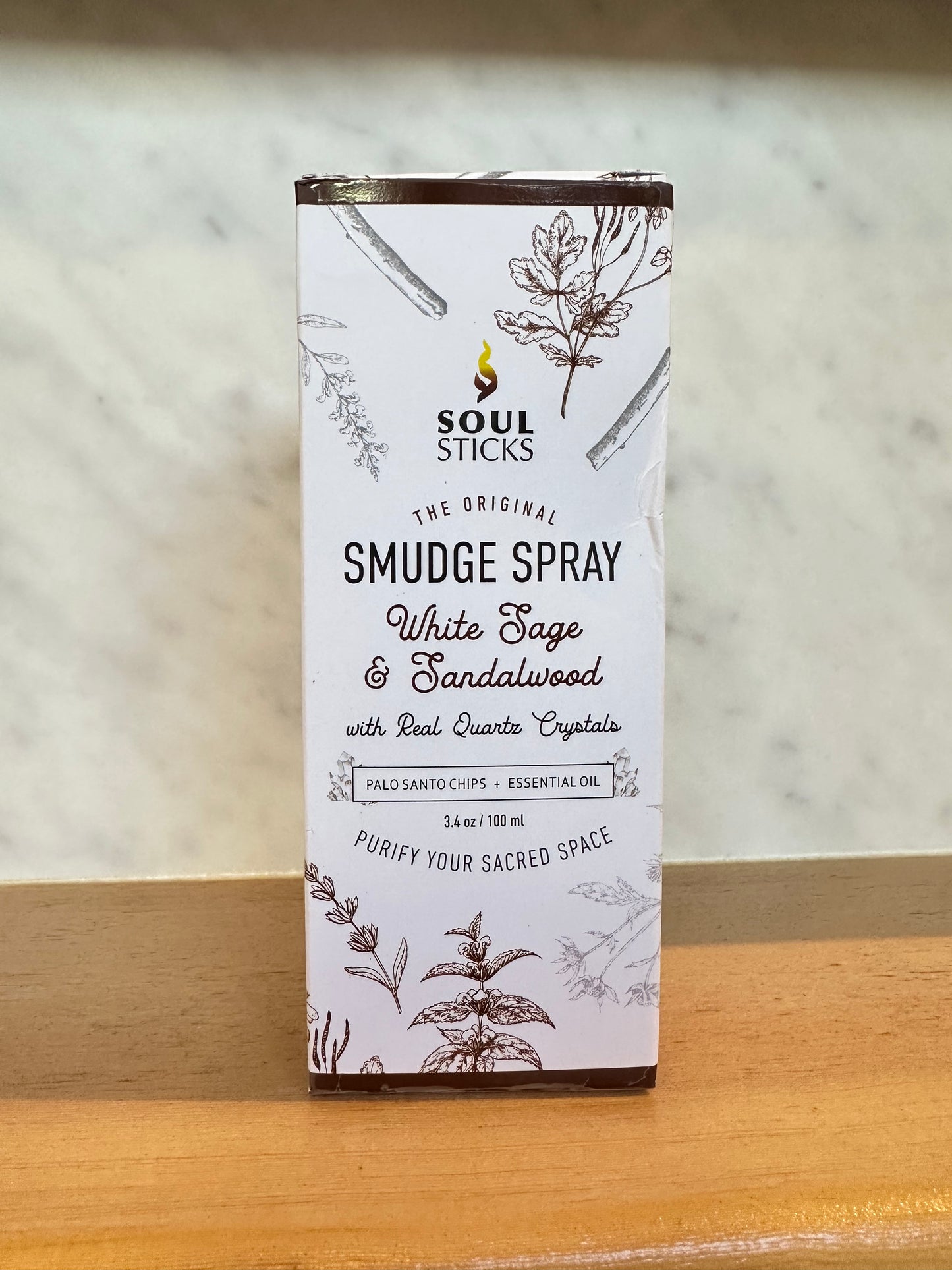White Sage & Sandalwood Smudge Spray