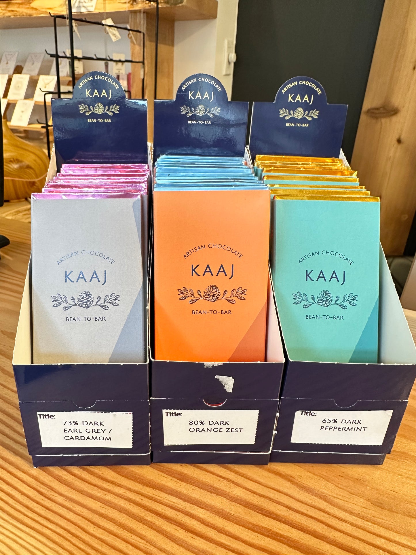 KAAJ Artisan Chocolate Bars