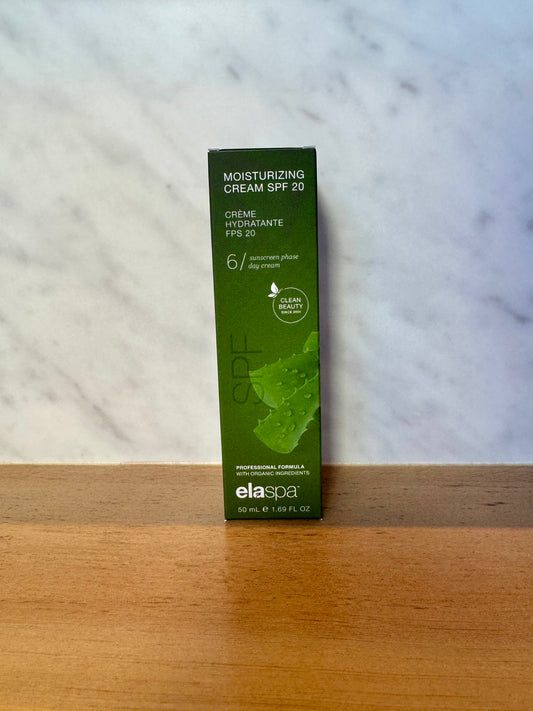 Moisturizing cream SPF 20