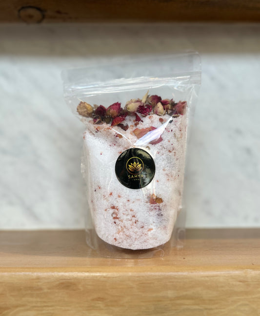 Pink Himalayan Salt and Rose Bath Soak