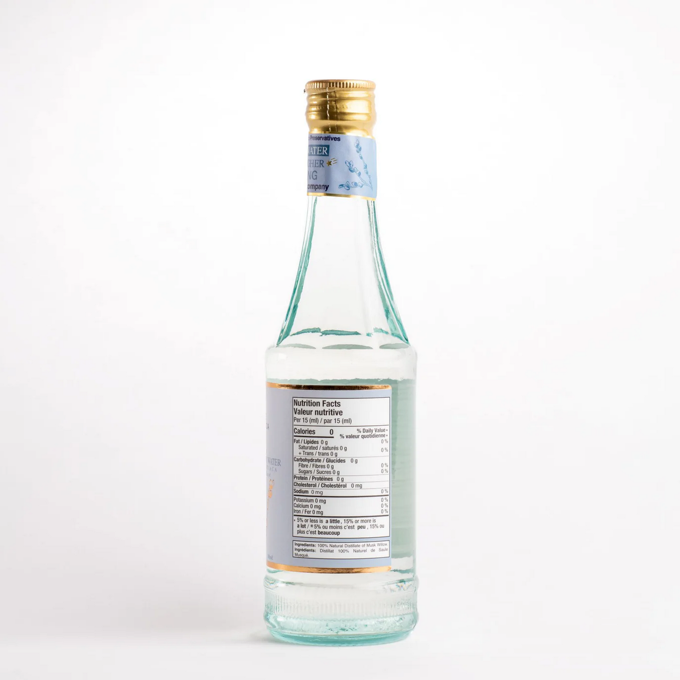 Organic Premium Musk Willow Water Distillate