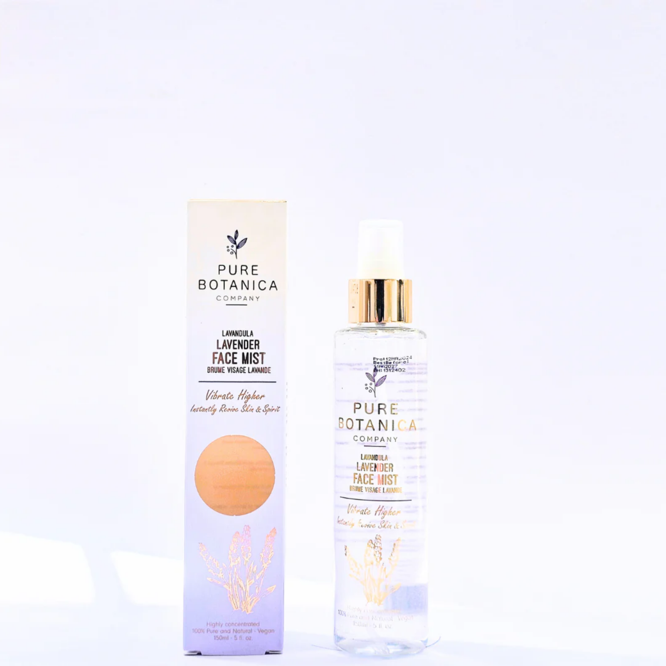 Organic Premium 100% Lavender Face Mist